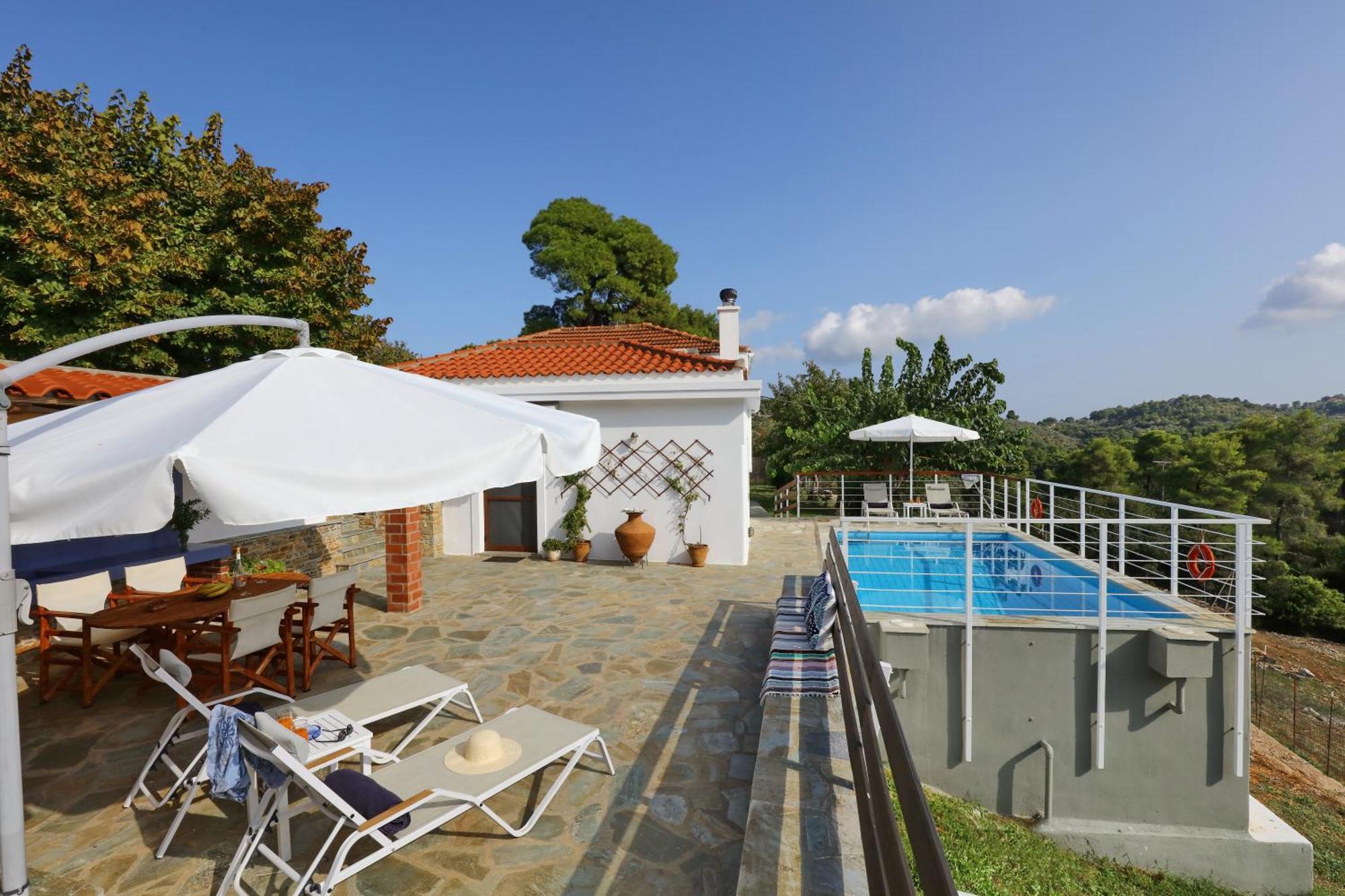 Diakopi Villa スコペロス エクステリア 写真