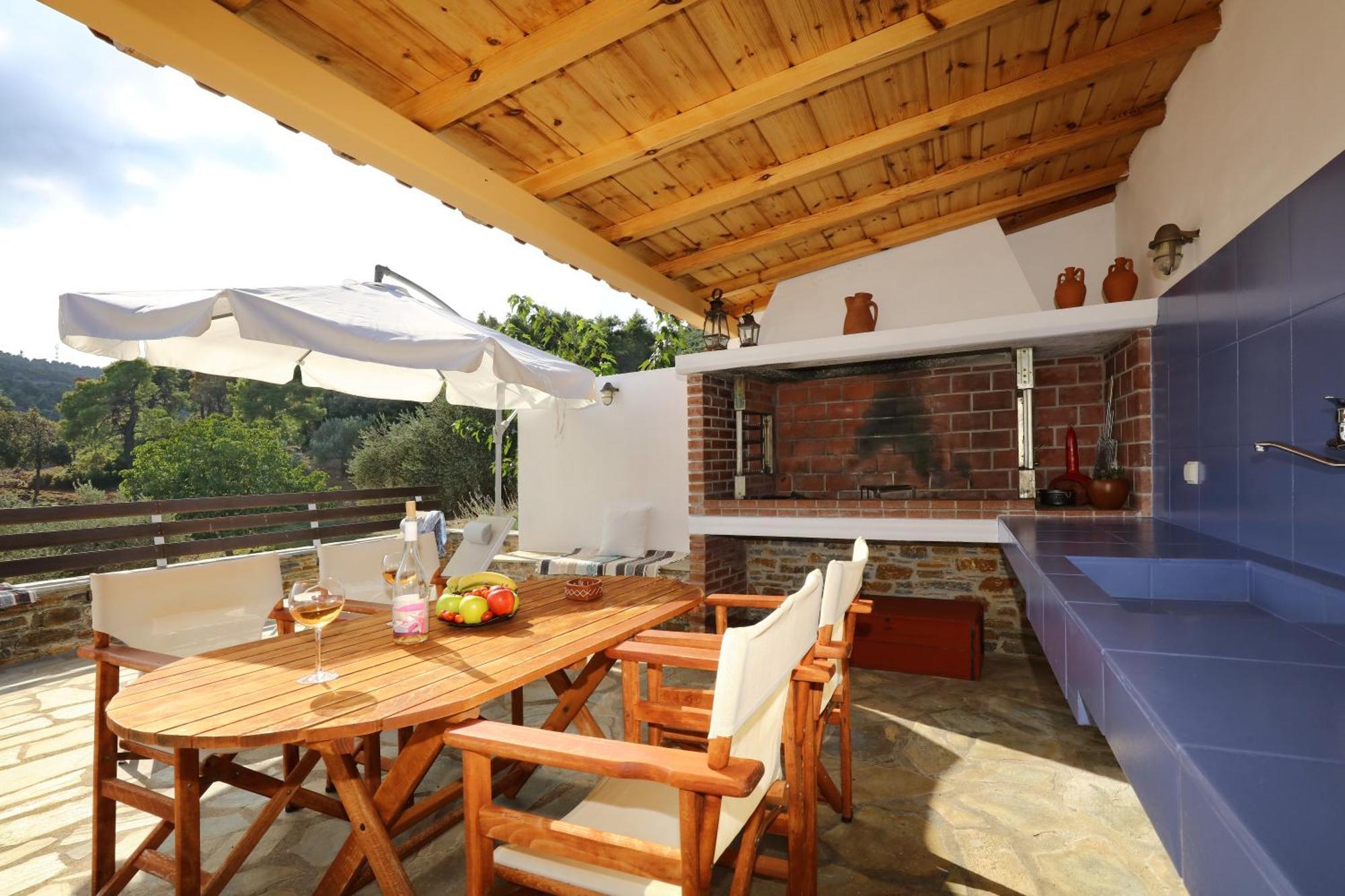 Diakopi Villa スコペロス エクステリア 写真